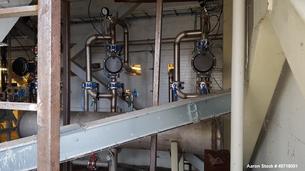 Used Ethanol distillery plant - Ethyl Alcohol-Food grade/Bioethanol (dehydrated ethal alcohol) with a capacity of 39700 gallon (150000 liter) per day consisting of: Fermentation 2200 m3 incl. rectify...