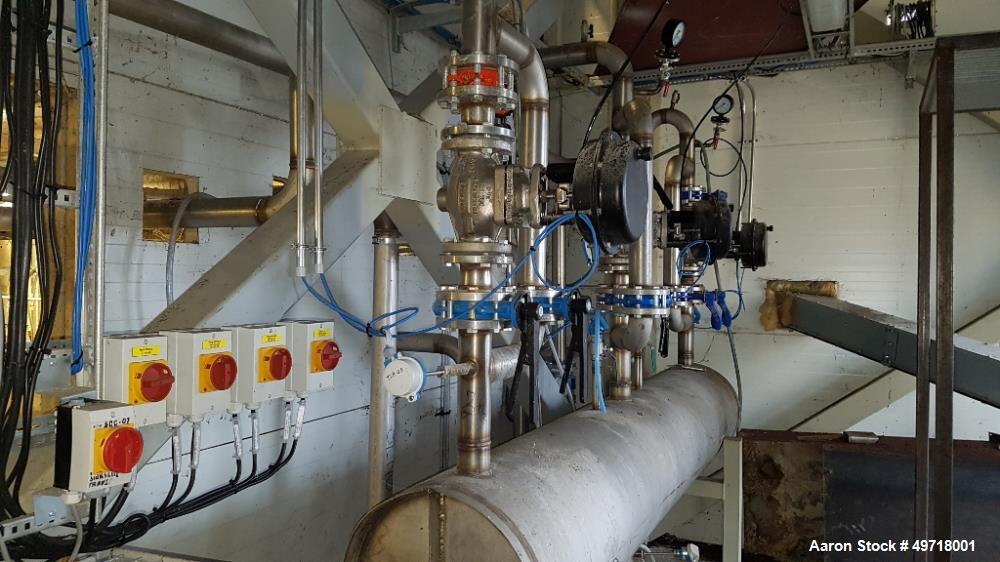 Used Ethanol distillery plant - Ethyl Alcohol-Food grade/Bioethanol (dehydrated ethal alcohol) with a capacity of 39700 gallon (150000 liter) per day consisting of: Fermentation 2200 m3 incl. rectify...