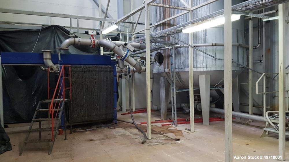 Used Ethanol distillery plant - Ethyl Alcohol-Food grade/Bioethanol (dehydrated ethal alcohol) with a capacity of 39700 gallon (150000 liter) per day consisting of: Fermentation 2200 m3 incl. rectify...