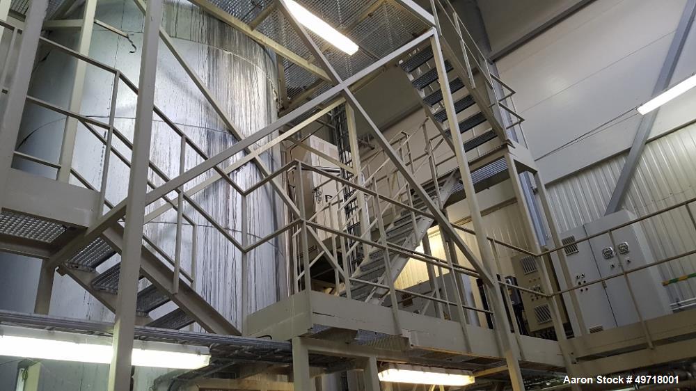 Used Ethanol distillery plant - Ethyl Alcohol-Food grade/Bioethanol (dehydrated ethal alcohol) with a capacity of 39700 gallon (150000 liter) per day consisting of: Fermentation 2200 m3 incl. rectify...