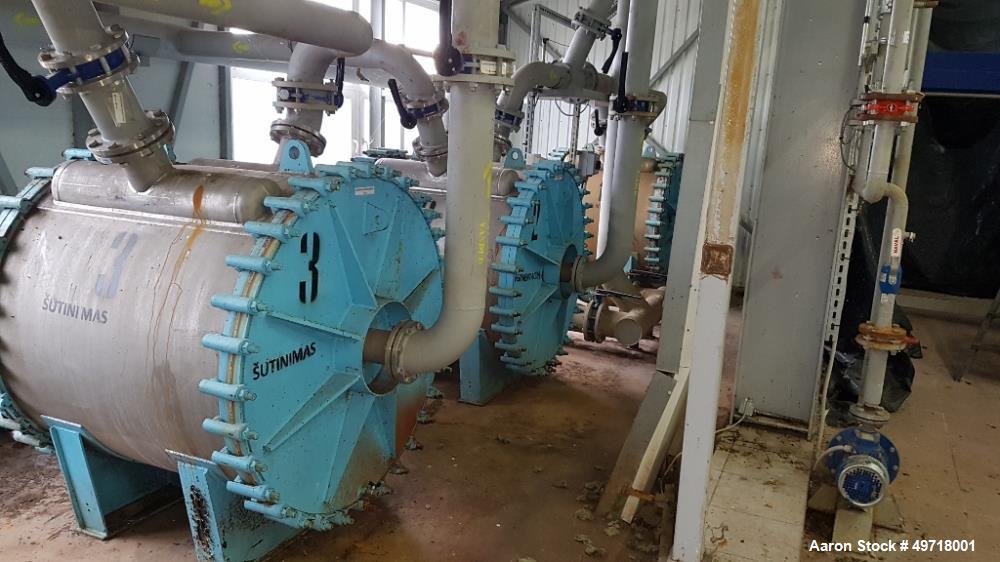 Used Ethanol distillery plant - Ethyl Alcohol-Food grade/Bioethanol (dehydrated ethal alcohol) with a capacity of 39700 gallon (150000 liter) per day consisting of: Fermentation 2200 m3 incl. rectify...