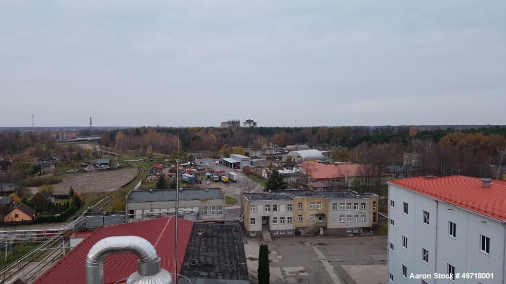 Used Ethanol distillery plant - Ethyl Alcohol-Food grade/Bioethanol (dehydrated ethal alcohol) with a capacity of 39700 gallon (150000 liter) per day consisting of: Fermentation 2200 m3 incl. rectify...