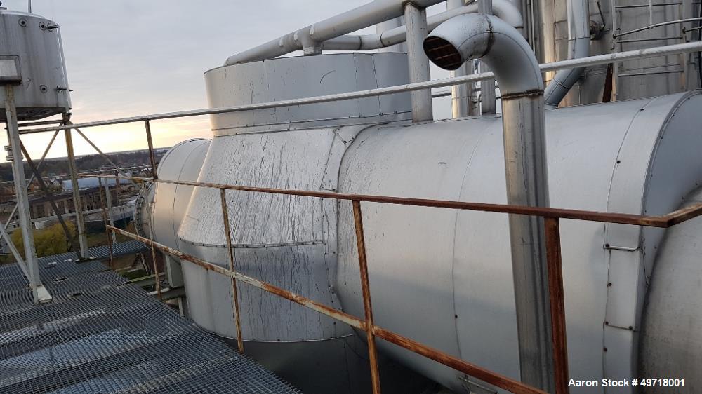 Used Ethanol distillery plant - Ethyl Alcohol-Food grade/Bioethanol (dehydrated ethal alcohol) with a capacity of 39700 gallon (150000 liter) per day consisting of: Fermentation 2200 m3 incl. rectify...