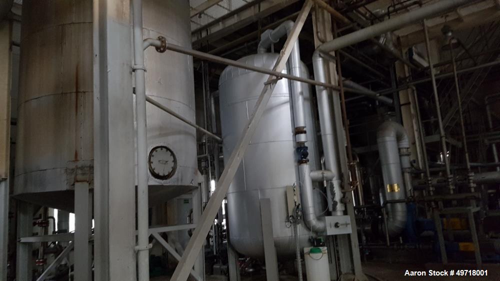 Used Ethanol distillery plant - Ethyl Alcohol-Food grade/Bioethanol (dehydrated ethal alcohol) with a capacity of 39700 gallon (150000 liter) per day consisting of: Fermentation 2200 m3 incl. rectify...