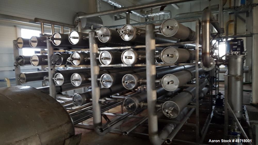 Used Ethanol distillery plant - Ethyl Alcohol-Food grade/Bioethanol (dehydrated ethal alcohol) with a capacity of 39700 gallon (150000 liter) per day consisting of: Fermentation 2200 m3 incl. rectify...