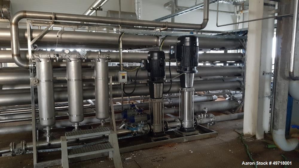 Used Ethanol distillery plant - Ethyl Alcohol-Food grade/Bioethanol (dehydrated ethal alcohol) with a capacity of 39700 gallon (150000 liter) per day consisting of: Fermentation 2200 m3 incl. rectify...
