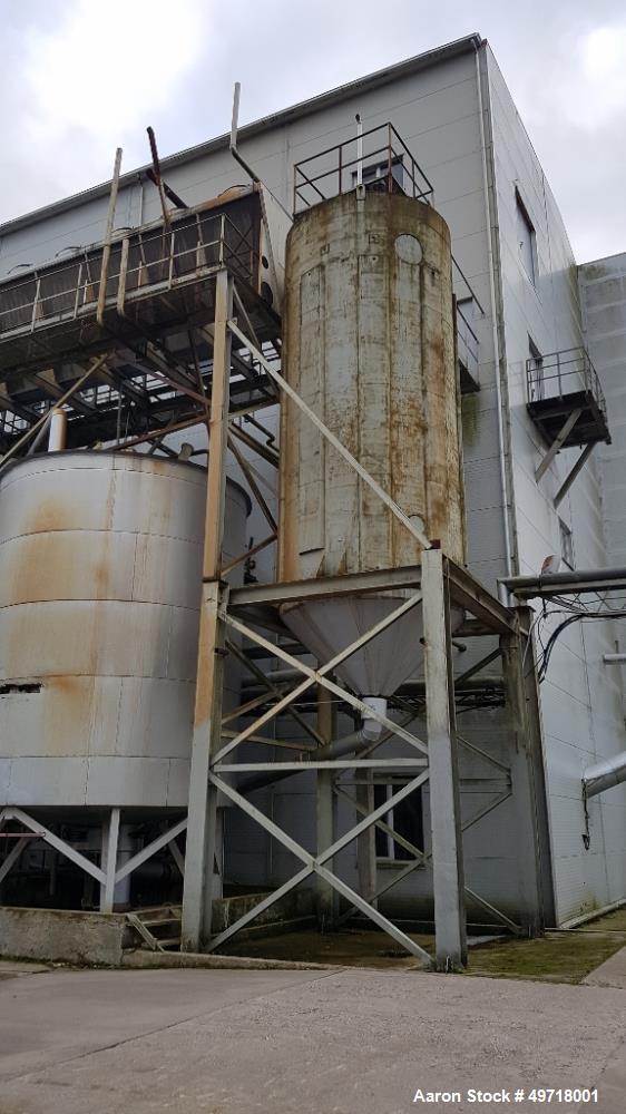 Used Ethanol distillery plant - Ethyl Alcohol-Food grade/Bioethanol (dehydrated ethal alcohol) with a capacity of 39700 gallon (150000 liter) per day consisting of: Fermentation 2200 m3 incl. rectify...
