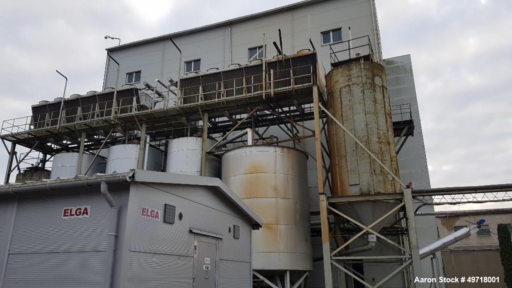 Used- Ethanol distillery plant - Ethyl Alcohol-Food grade/Bioethanol (dehydrated ethal alcohol) with a capacity of 39700 gal...