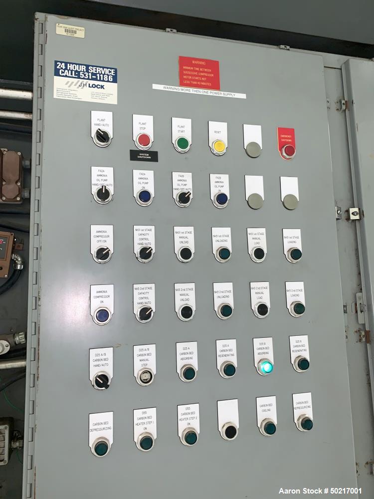 Used Complete CO2 Plant, Closed Loop Ammonia System.