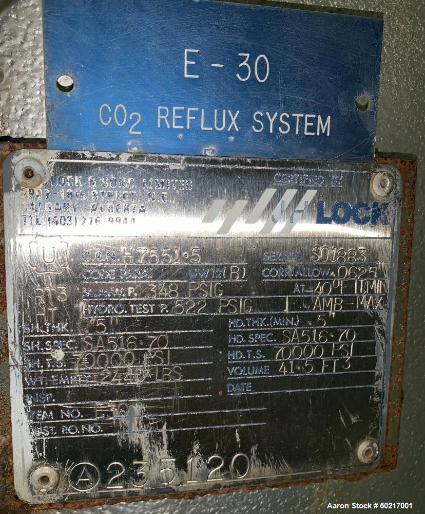 Used Complete CO2 Plant, Closed Loop Ammonia System.