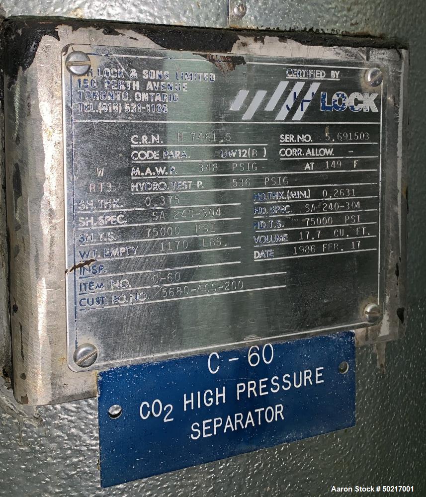 Used Complete CO2 Plant, Closed Loop Ammonia System.