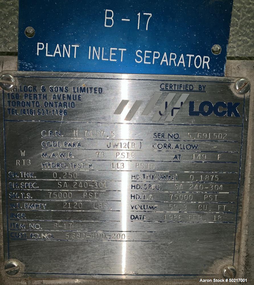 Used Complete CO2 Plant, Closed Loop Ammonia System.