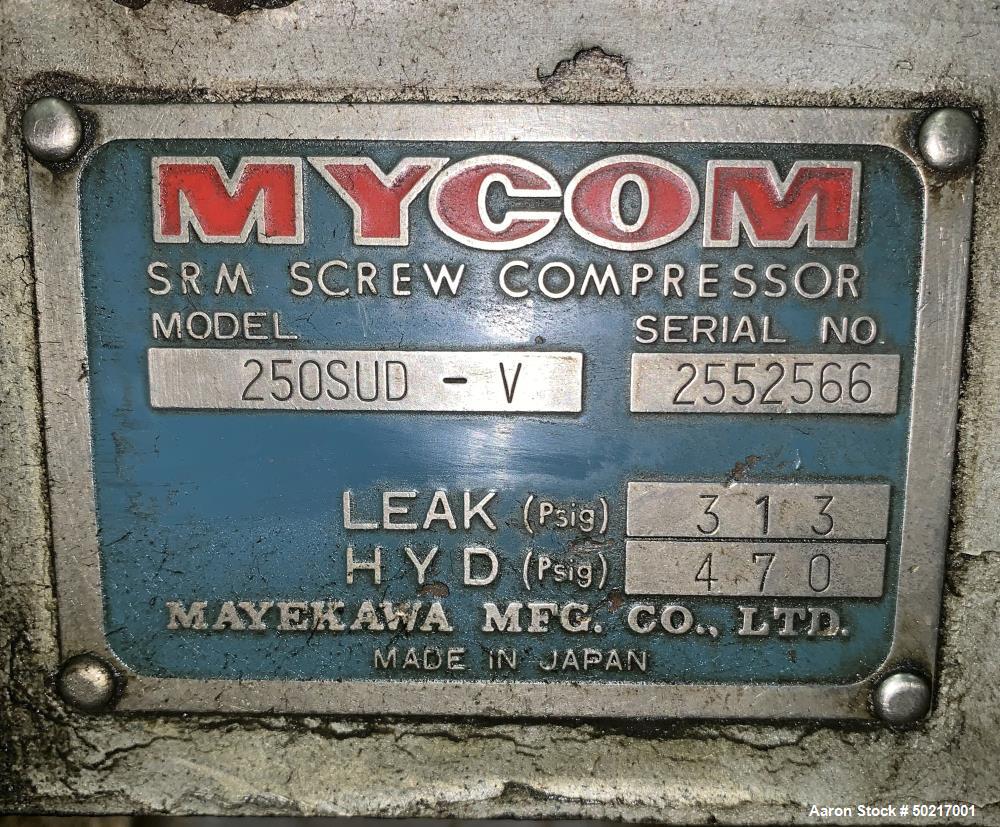 Used Complete CO2 Plant, Closed Loop Ammonia System.