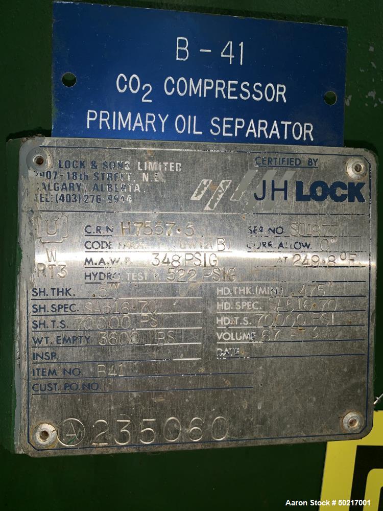 Used Complete CO2 Plant, Closed Loop Ammonia System.