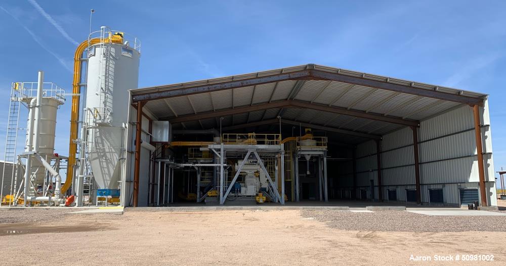 Used-Hemp Drying Facility: designed and built as solid-state radio frequency (RF