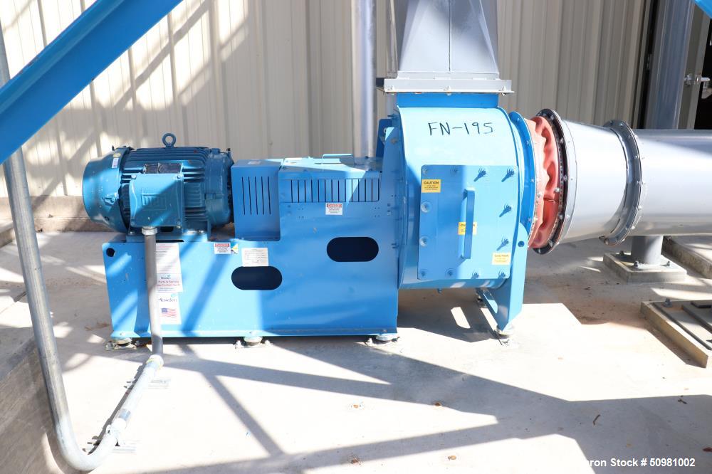 Used Hemp Drying Facility: designed and built as solid-state radio frequency (RF
