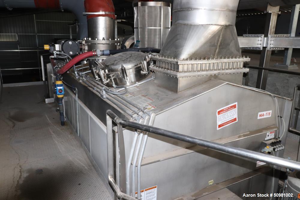 Used Hemp Drying Facility: designed and built as solid-state radio frequency (RF