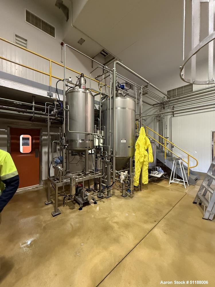Used Complete Lipids Production Plant – Evaporator, Alfa Laval Disc Centrifuge, Centritherm & Tanks