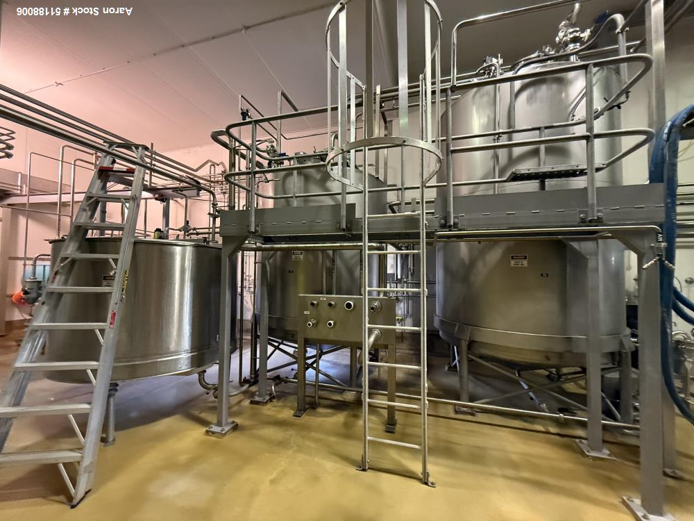 Used Complete Lipids Production Plant – Evaporator, Alfa Laval Disc Centrifuge, Centritherm & Tanks
