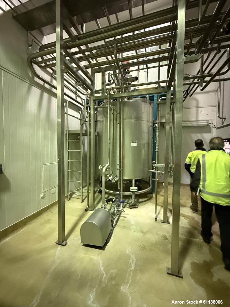 Used Complete Lipids Production Plant – Evaporator, Alfa Laval Disc Centrifuge, Centritherm & Tanks