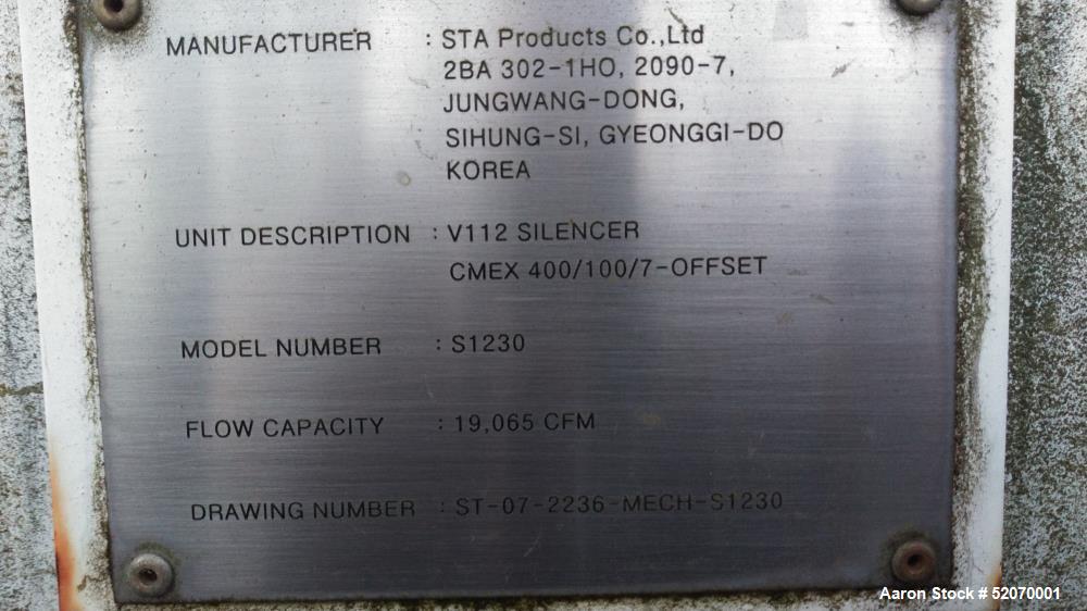Used Air Products Dual Modular VSA (Vacuum Swing Absorption) Oxygen Plant