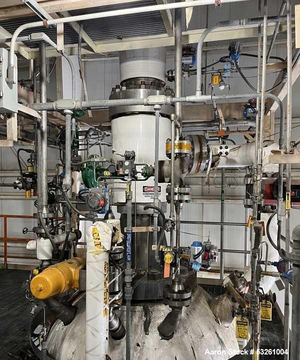 Complete Used BUSS Loop Reactor High Pressure Hydrogenation Plant for Lactitol Production