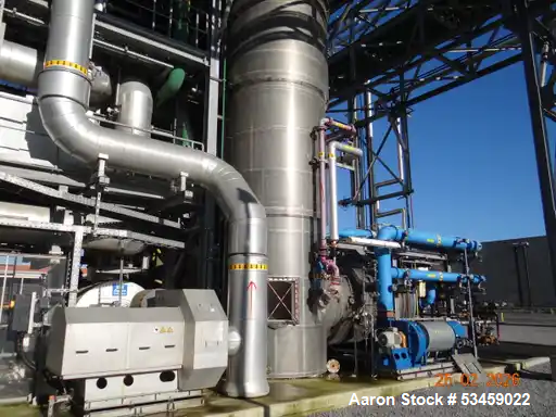 Used Dürr Ecopure Direct Fired Thermal Oxidizer Plant – 1.5 MW PFAS & Fluorinated Gas Treatment System with HF Recovery (2019–2021)