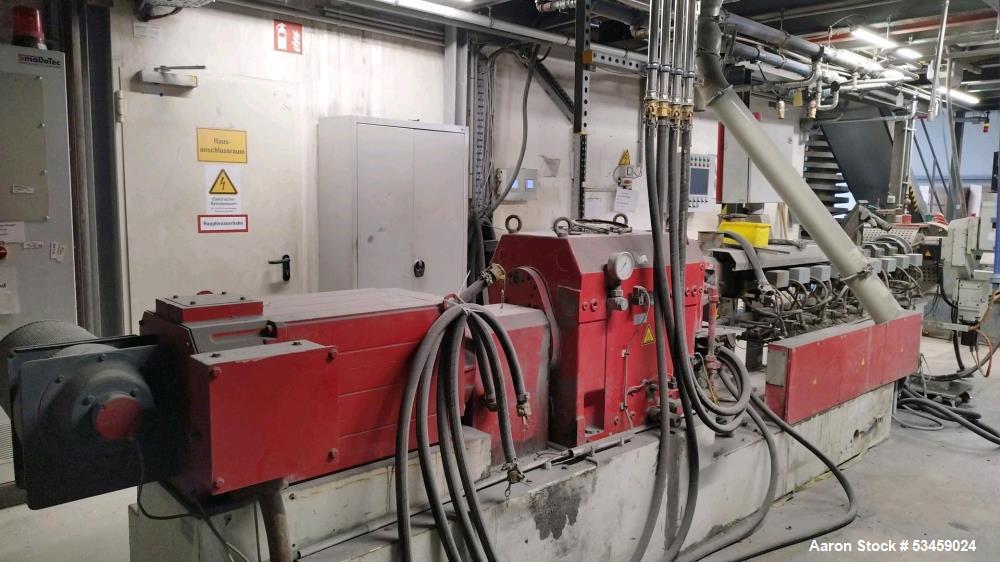 Complete Plastics Recycling & Compounding Manufacturing Plant Featuring Multiple Twin Screw Extrusion Lines, Recycling Systems, Silos, Laboratories & Industrial Real Estate
