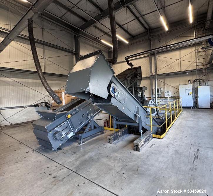 Complete Plastics Recycling & Compounding Manufacturing Plant Featuring Multiple Twin Screw Extrusion Lines, Recycling Systems, Silos, Laboratories & Industrial Real Estate