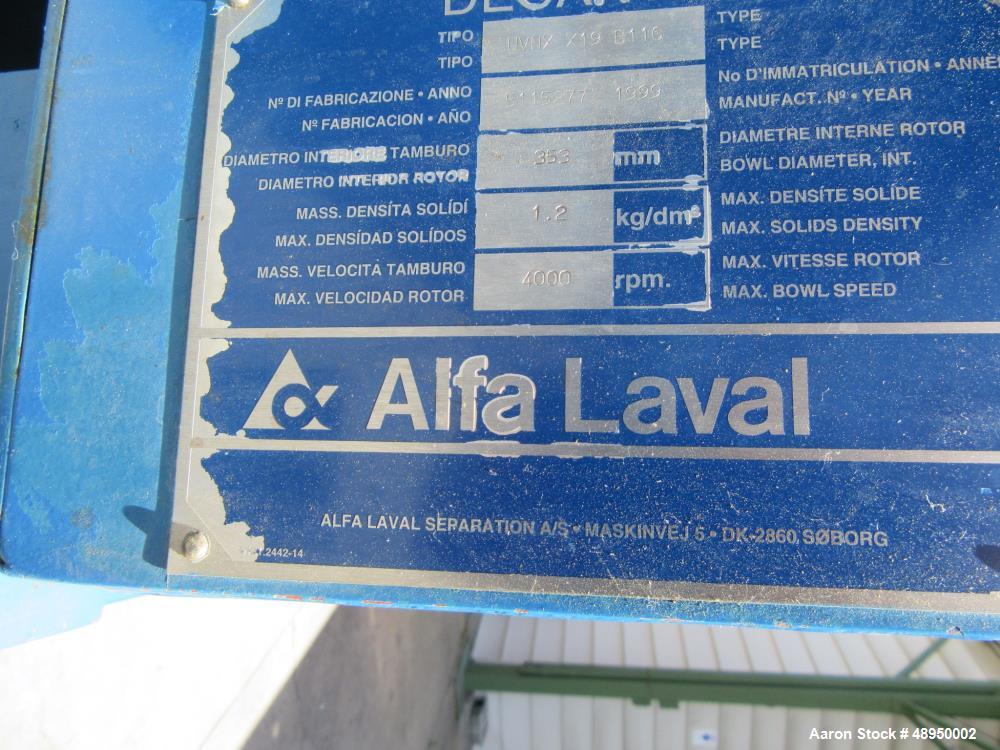 Used- Alfa Laval Olive Oil/Avocado Oil Processing Plant.