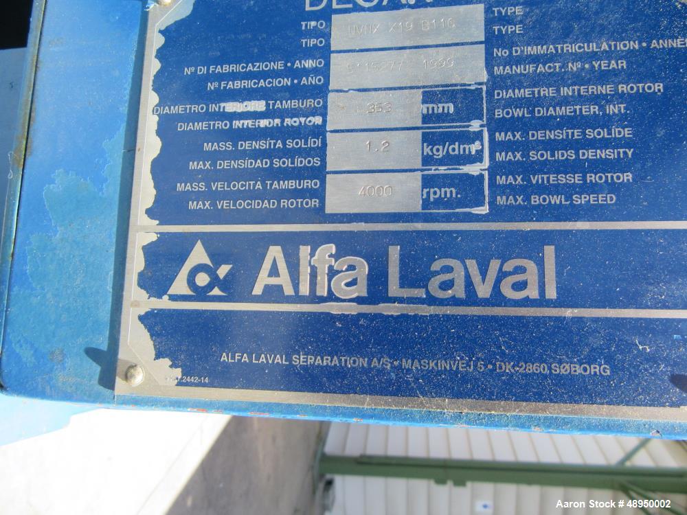 Used Alfa Laval Olive Oil/Avocado Oil Processing Plant.