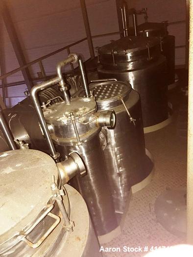 Used ANHYDRO Falling Film Vacuum Evaporator – 6,500 kg/h | MVR x2 | 5 Calendria | CIP