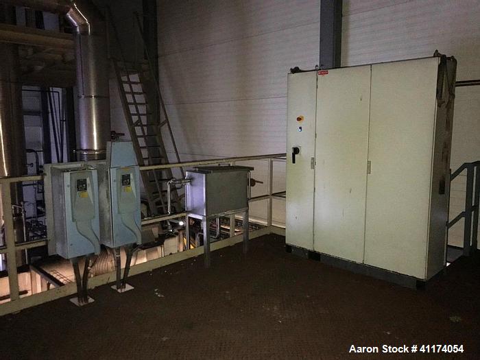 Used ANHYDRO Falling Film Vacuum Evaporator – 6,500 kg/h | MVR x2 | 5 Calendria | CIP