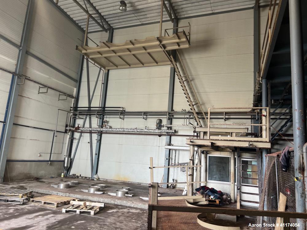 Used ANHYDRO Falling Film Vacuum Evaporator – 6,500 kg/h | MVR x2 | 5 Calendria | CIP