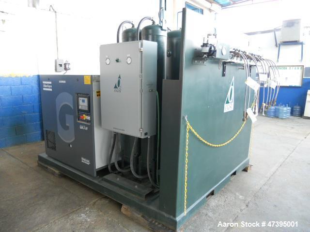 Used OGSI Oxygen Filling Plant, Model CFP-175. Capacity 10 cylinders per day. 93% oxygen concentration, 300 ppm carbon dioxide limit. 10 ppm carbon monoxide limit. -60 degrees F oxygen dewpoint. Oxyg...