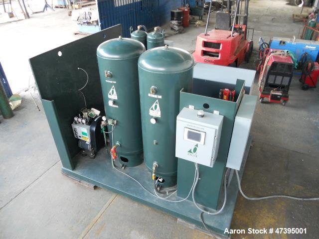 Used OGSI Oxygen Filling Plant, Model CFP-175. Capacity 10 cylinders per day. 93% oxygen concentration, 300 ppm carbon dioxide limit. 10 ppm carbon monoxide limit. -60 degrees F oxygen dewpoint. Oxyg...