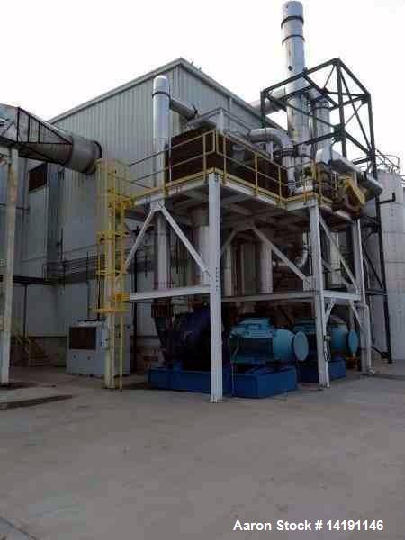 Used Crown Iron Works Model 48 Milling Ring Flash Drying System | Food Grade Industrial Flash Dryer
