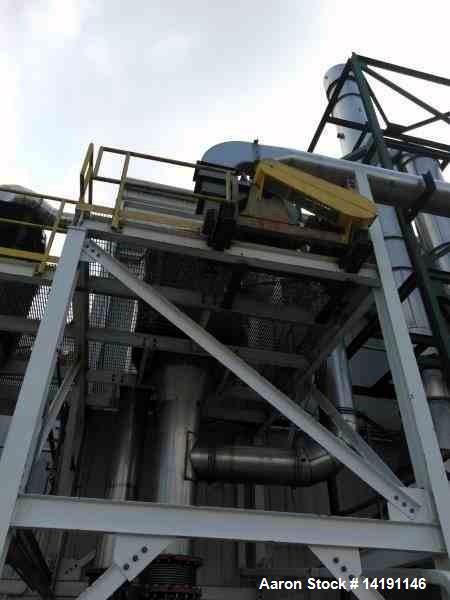 Used Crown Iron Works Model 48 Milling Ring Flash Drying System | Food Grade Industrial Flash Dryer