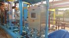 Used Specialty Process Equipment Corporation Amine Contactor and Regeneration Package (Gas Sweetening). 10 GPM Amine circulation rate, 254 degrees F Amine reboiler operating temperature, 1300 PSI. In...