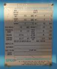 Used Specialty Process Equipment Corporation Amine Contactor and Regeneration Package (Gas Sweetening). 10 GPM Amine circulation rate, 254 degrees F Amine reboiler operating temperature, 1300 PSI. In...