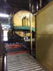 Used- 250 Ton Dry Ice Machine. Includes: (2) Baldwin block presses. (2) Jones Superior quarter block saws. Custom built conv...