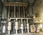 Used ANHYDRO Falling Film Vacuum Evaporator – 6,500 kg/h | MVR x2 | 5 Calendria | CIP