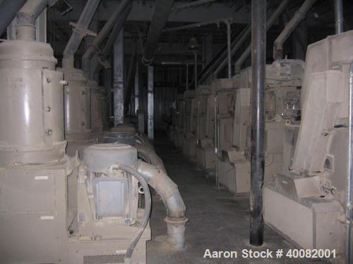 Unused-Used: Complete Rice Mill. Plant capacity is 300 hundredweights/ hour.  Installed in 1996.    Includes the following e...