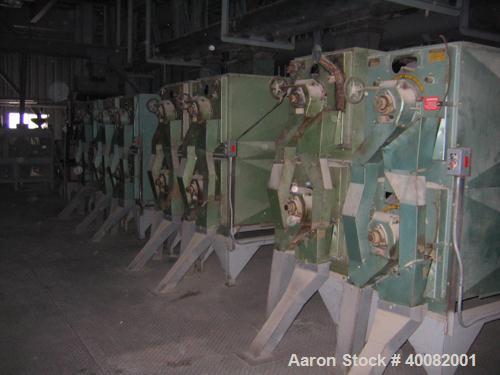 Unused-Used: Complete Rice Mill. Plant capacity is 300 hundredweights/ hour.  Installed in 1996.    Includes the following e...