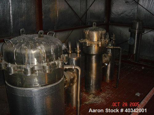 Used Ethanol Plant   Capable of producing up to 3.7 million liters annually. Major equipment includes Rosin flash dryer and pneumatic cooler for wheat fiber (DDLG - distillers' dry and light grains);...