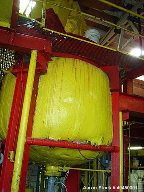 Used Adhesives Plant / Complete Plant:  Rated 4,000 gallon product per day capacity. Plant includes (6) 500 gallon stainless steel mixing tanks, various holding tanks totaling 38,000 gallons, associa...