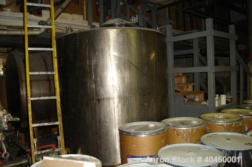 Used Adhesives Plant / Complete Plant:  Rated 4,000 gallon product per day capacity. Plant includes (6) 500 gallon stainless steel mixing tanks, various holding tanks totaling 38,000 gallons, associa...