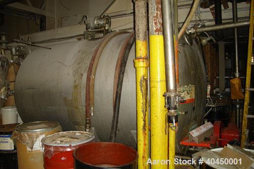 Used Adhesives Plant / Complete Plant:  Rated 4,000 gallon product per day capacity. Plant includes (6) 500 gallon stainless steel mixing tanks, various holding tanks totaling 38,000 gallons, associa...