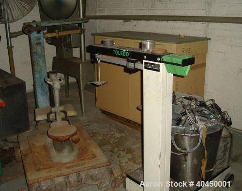 Used Adhesives Plant / Complete Plant:  Rated 4,000 gallon product per day capacity. Plant includes (6) 500 gallon stainless steel mixing tanks, various holding tanks totaling 38,000 gallons, associa...