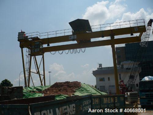 Used Cable tunnel equipment including the following: One lot of locomotive tracks and accessories; one lot of 6m pipes and fittings; segment molds; pumps - submersible pumps, grout pumps, welders and...